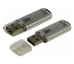USB-флеш-накопитель 32 Gb V-Cut Серебряный