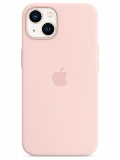 Клип-кейс для Apple iPhone 13 Silicone Case Soft Touch (Розовый)
