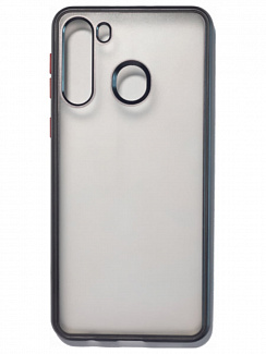 Клип-кейс Samsung Galaxy A21 (SM-A215) Matt Hard case Черный
