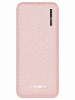 Внешний аккумулятор 5000 mAh CrownMicro CMPB-5000 (Розовый)