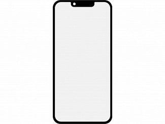 Защитное стекло для iPhone 14 Pro (Черный)