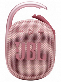 Беспроводная акустика JBL Clip 4 (Розовый)