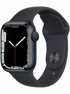 Смарт-часы Apple Watch 7 GPS 45mm (Черный)