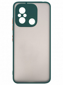 Клип-кейс для Xiaomi Redmi 12C Hard case (Зеленый)