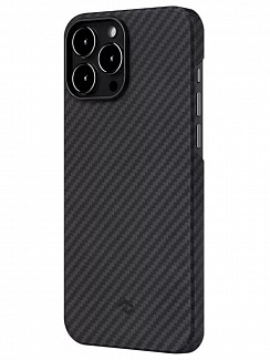 Чехол для iPhone 13 Pro Max Pitaka MagEZ Case 3  (Черный)