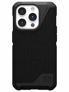 Клип-кейс для Apple iPhone 15 Pro UAG Metropolis Kevlar с поддержкой Magsafe (Черный)