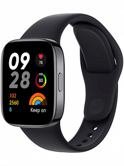 Смарт-часы Xiaomi Redmi Watch 3  (Черный)