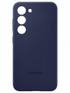 Клип-кейс для Samsung Galaxy S23 (SM-G911) Silicone Case  (Синий)