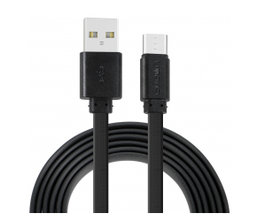 Кабель USB - Type-C  1022C CrownMicro Черный