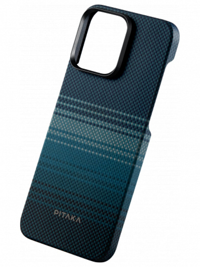 Чехол Pitaka Fusion Weaving MagEZ 5 для iPhone 15 Pro Max Синий