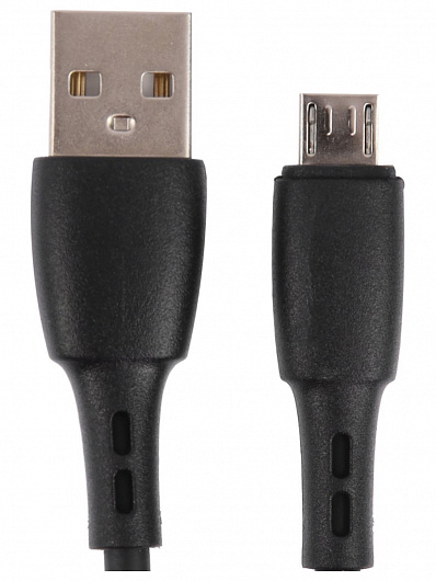 Кабель USB - micro USB Carmega 1.0м Черный