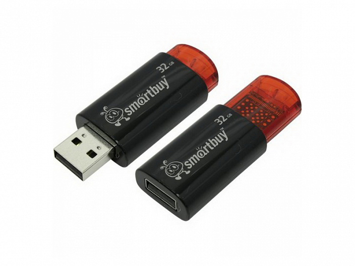 USB-флеш-накопитель 32 Gb Click Черный