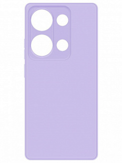 Клип-кейс Krutoff Silicone Case для Xiaomi Redmi Note 13 Pro 4G/Poco M6 Pro (Фиолетовый)