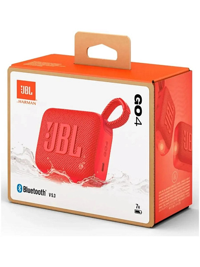 Беспроводная акустика JBL GO 4 Красный