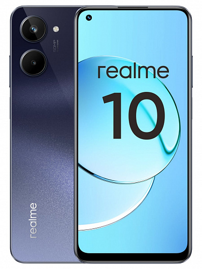 Realme 10 4/128 ГБ Черный