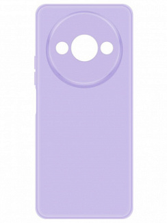 Клип-кейс Krutoff Silicone Case для Xiaomi Redmi A3/Poco C61 (Фиолетовый)