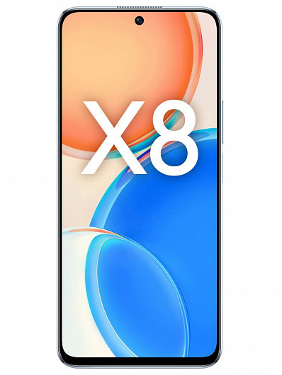 Honor X8 128 Гб (Серебристый)