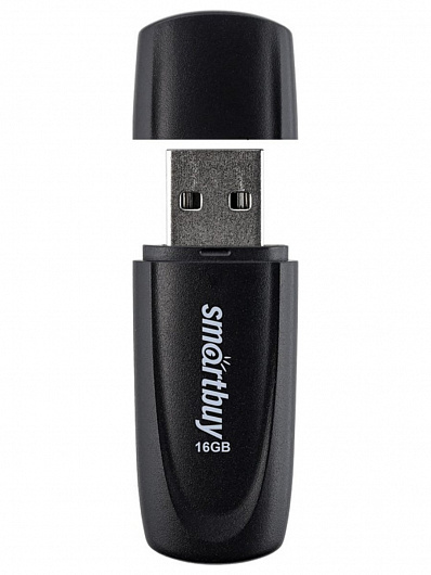 USB-флеш-накопитель 16 Gb Smart Buy Scout Черный