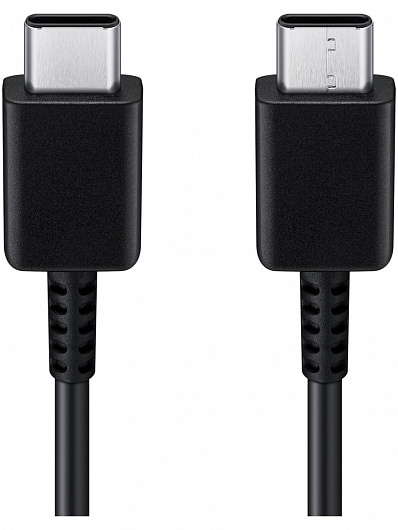 Кабель Samsung USB TypeC-USB TypeC 3 A, 1 м Черный