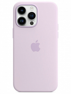 Клип-кейс iPhone 14 Pro Max Silicone Case Soft Touch lilac Лиловый