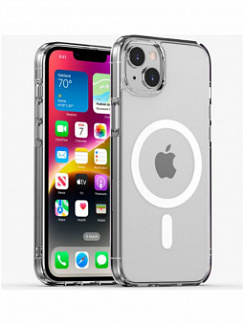 Клип-кейс для iPhone 15 Gurdini Alba Series Protective (Прозрачный)