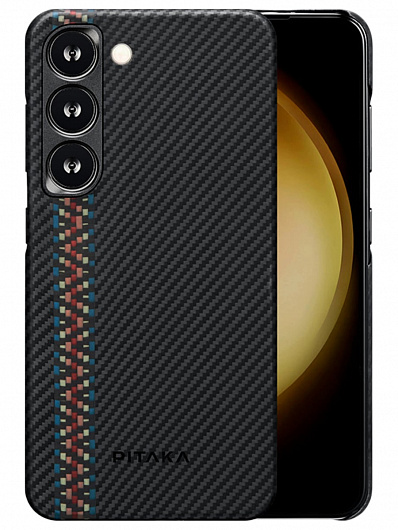 Клип-кейс для Samsung Galaxy S23 Pitaka MagEZ Case 3 Rhapsody Черный