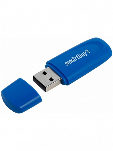 USB-флеш-накопитель 4 Gb SmartBuy Scout Синий