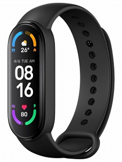 Фитнес-браслет Xiaomi Mi Smart Band 6 NFC (Черный)