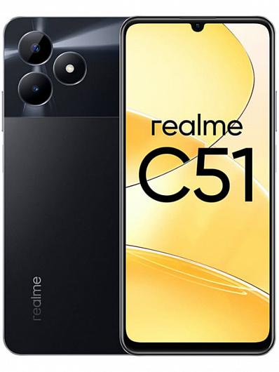 Realme C51 4/128 Гб Черный