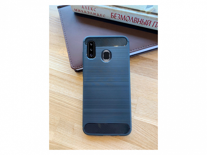 Клип-кейс Samsung Galaxy A50 (SM-A505) Soft  TPU Черный