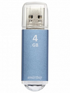 Память USB Flash Smartbuy V-Cut 4 ГБ Голубой