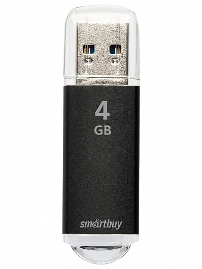 Память USB Flash Smartbuy V-Cut 4 ГБ Черный