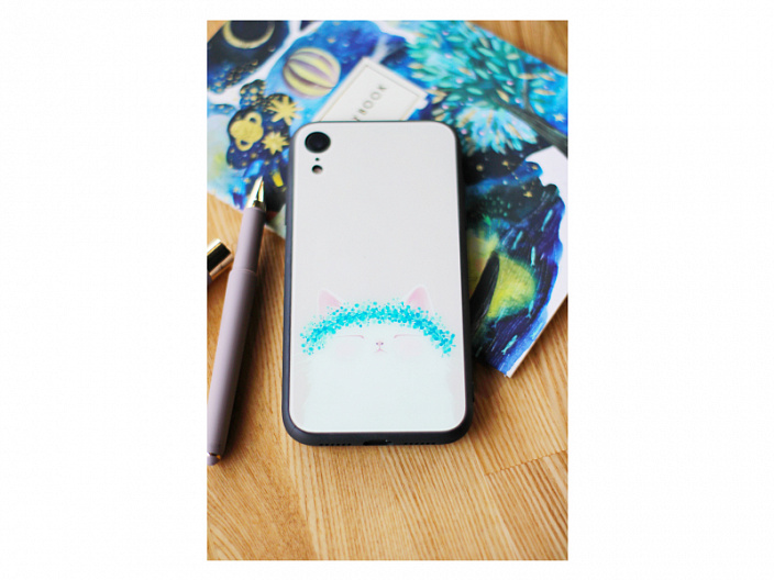 Клип-кейс Samsung Galaxy A40 (SM-A405) Glass Print 2