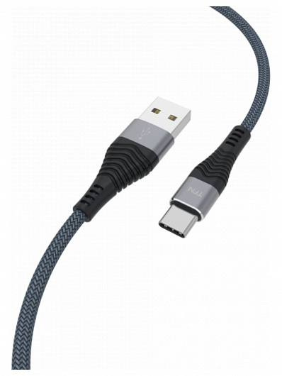 Кабель USB - Type-C forza 1.0 м Серый