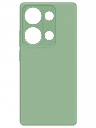 Клип-кейс Krutoff Silicone Case для Xiaomi Redmi Note 13 Pro 4G/Poco M6 Pro (Зеленый)