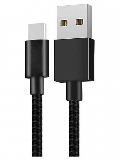 Кабель Xiaomi Braided USB Type-C Cable 1м Черный