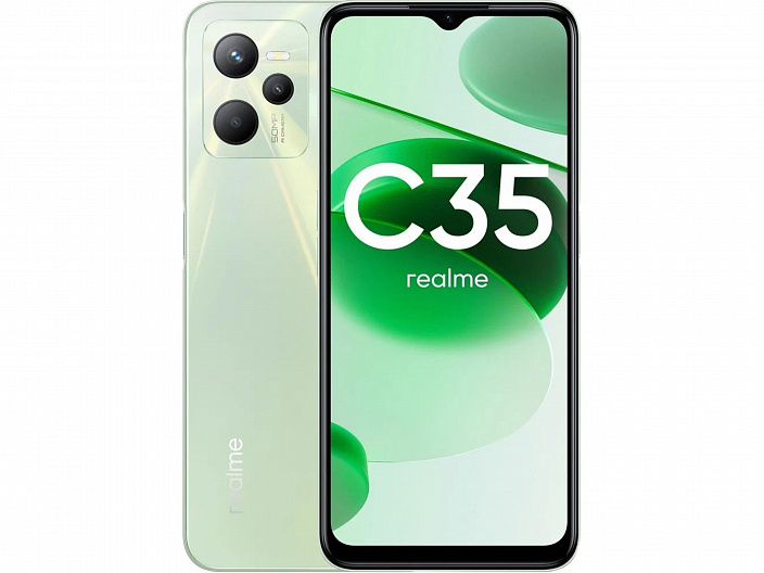 Realme C35 64 Гб Зеленый