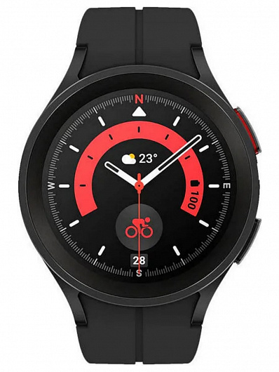 Смарт-часы Samsung Galaxy Watch5 Pro R-920 45mm  Черный