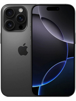 Apple iPhone 16 Pro 128 Гб Титановый черный