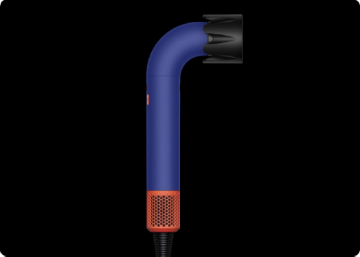 Фен Dyson SuperSonic HD18 (Vinca blue/Topaz orange)