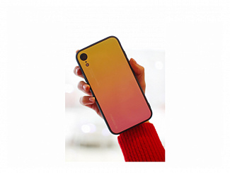 Клип-кейс Samsung Galaxy A40 (SM-A405) Glass Желтый