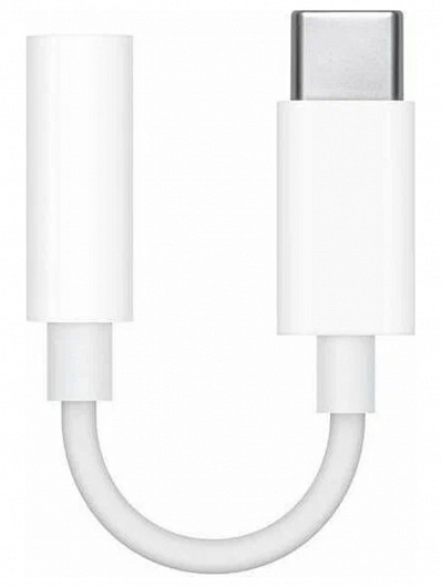 Переходник для Apple USB-C to 3.5mm Белый