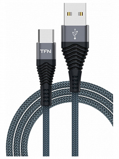 Кабель USB - Type-C forza 1.0 м Серый