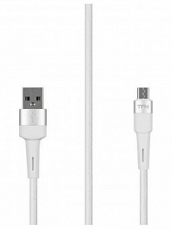 Кабель USB -  microUSB TFN Envy 1.2m Белый