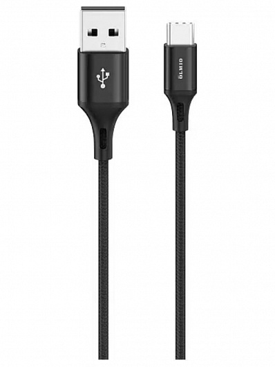 Кабель USB - Type-C OLMIO 1.2м, 2.1A Черный