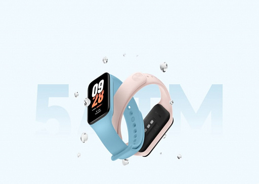 Фитнес-браслет Xiaomi Mi Smart Band 8 Active Розовый