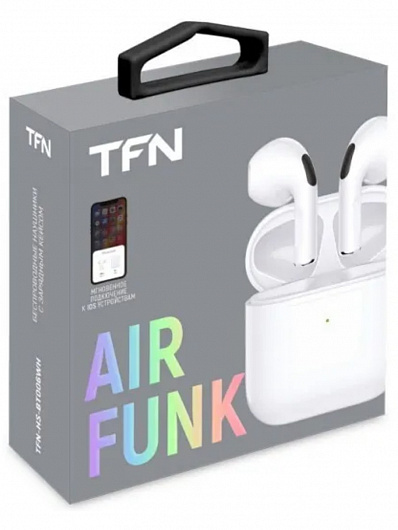 Беспроводные наушники TFN AirFunk Белый