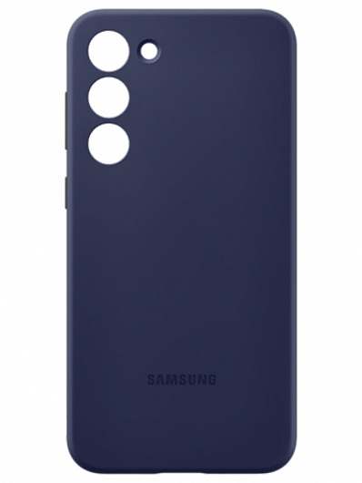 Клип-кейс для Samsung Galaxy S23+ (SM-G916) Silicone Case Синий