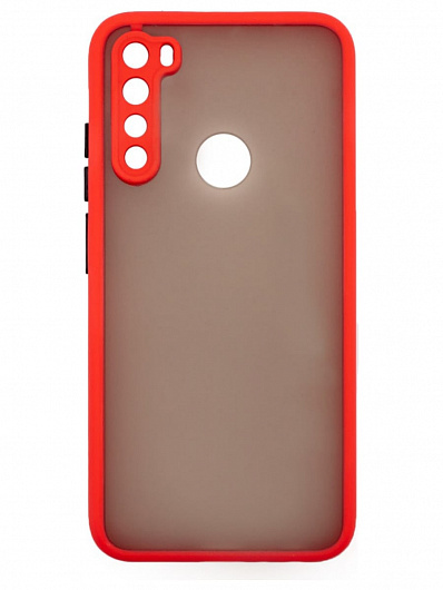 Клип-кейс Xiaomi Redmi Note 8 (2021) Hard case Красный