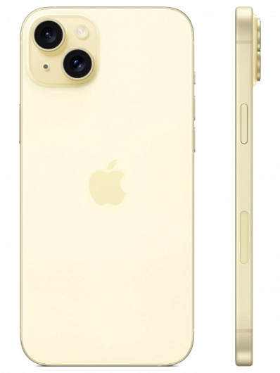 Apple iPhone 15 Plus 128 Гб Желтый